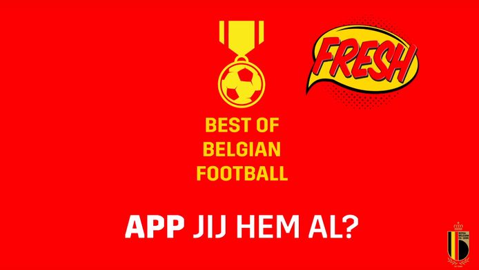 Belgische voetbalbond lanceert nieuwe app.