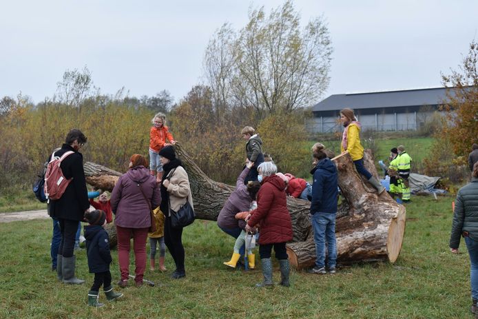Aanplant geboortebos Oosterzele