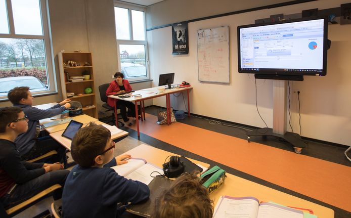 Les Frans in de Xs-klas.