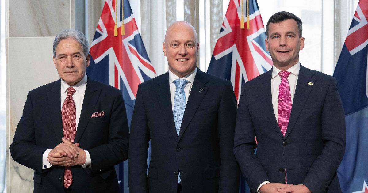 A new right-wing conservative government takes office in New Zealand  Abroad