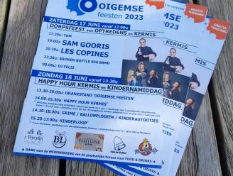 Ooigemse Feesten strikken publiekslieveling Sam Gooris