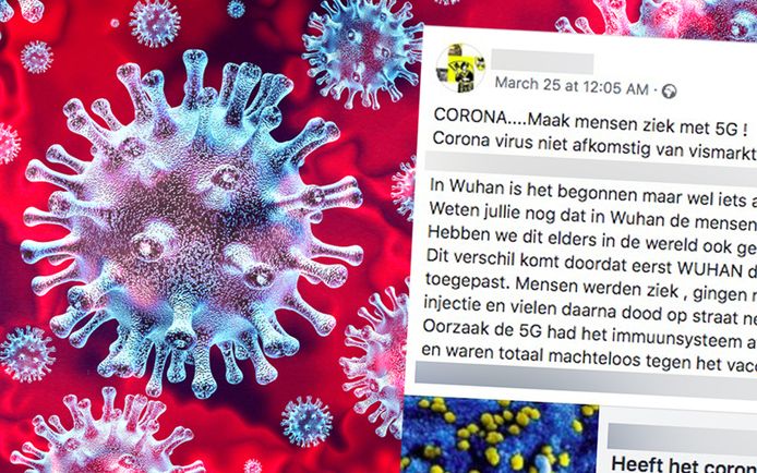 Een van de vele valse berichten over het coronavirus.