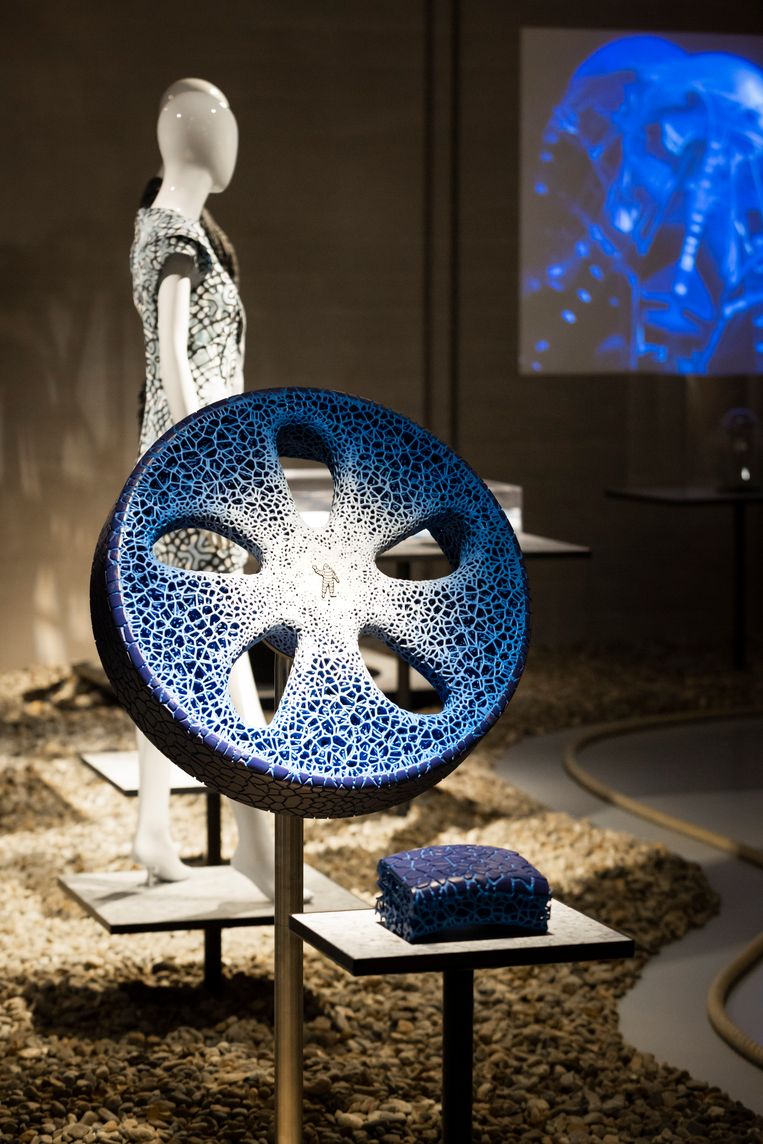 Ontwerp van autoband van biologische materialen. Beeld Cube designmuseum