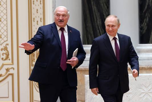 Loekasjenko en Poetin.