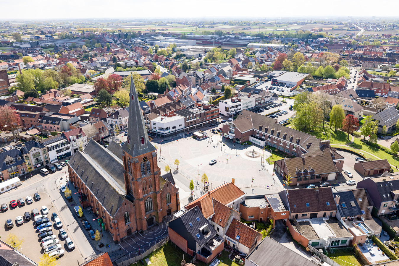 Zo zal de markt van Meulebeke er straks uit zien “Gedaan met grijs