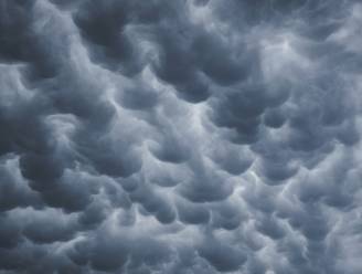 In Antwerpen bewolking vanochtend