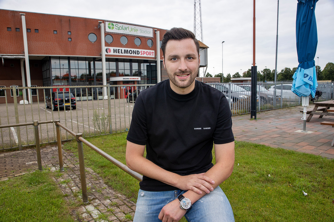 Tomas Hendriks aanvoerder van De Braak