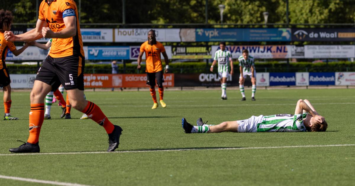Achilles Veen redt het niet tegen Smitshoek en moet naar de herkansing