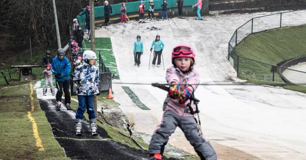 De laatste kneepjes leren in Alverna voor de echte skivakantie begint