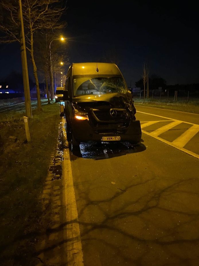 Ongeval Gentse Steenweg Sijsele
