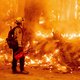 Blussen, eten, slapen, weer blussen: in Californië heeft een brandweerman amper vrije tijd