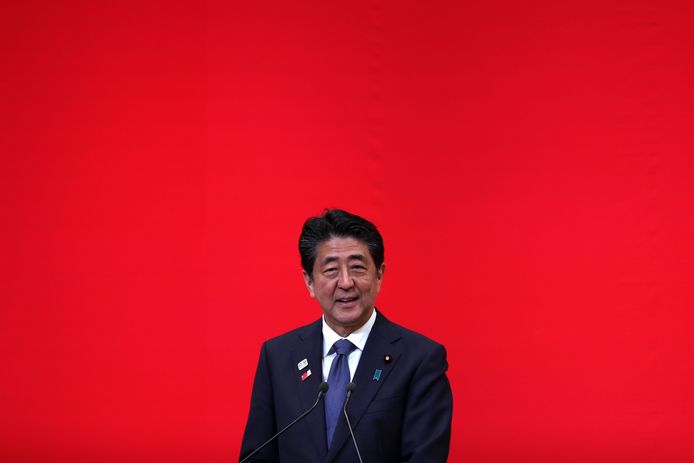 De Japanse premier Shinzo Abe.