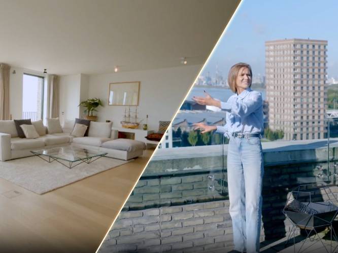 ‘Miljoenenhuizen’: kijk binnen in exclusief penthouse met “mooiste zicht op Antwerps Eilandje”, maar er scheelt iets met de keuken