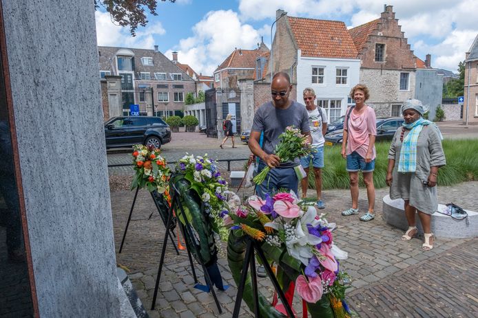 Elk jaar wordt op de Balans in Middelburg het slavernijverleden herdacht.