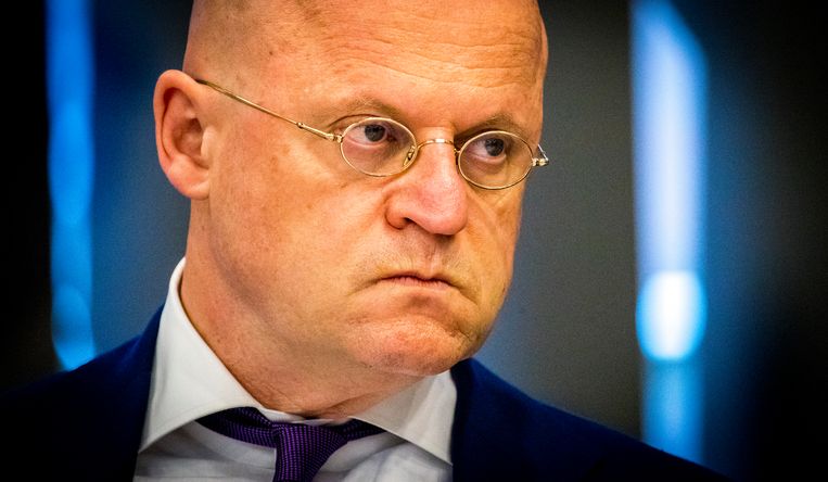 Minister Ferdinand Grapperhaus van Justitie en Veiligheid. Beeld ANP