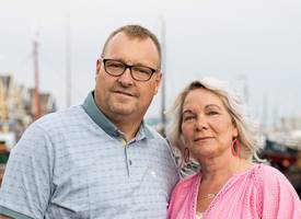 Het is een zware tijd voor ‘Urk’-sterren Tony en Derrekien