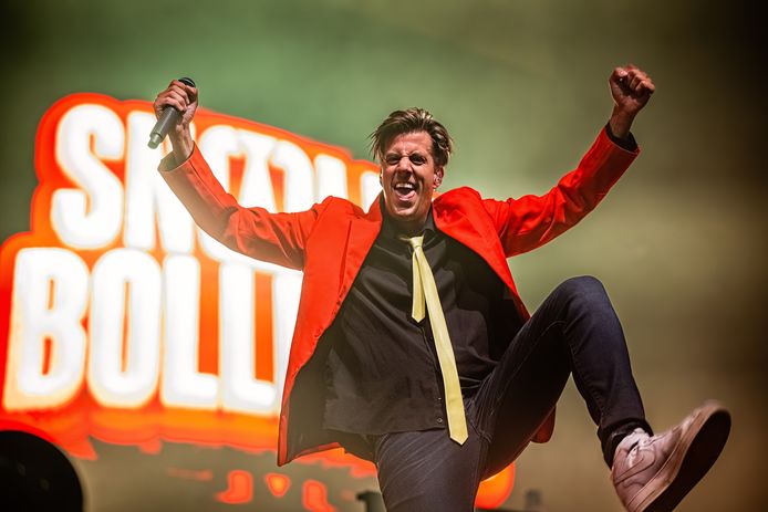 Rob Kemps van Snollebollekes staat vier avonden met een show in het Gelredome in Arnhem.