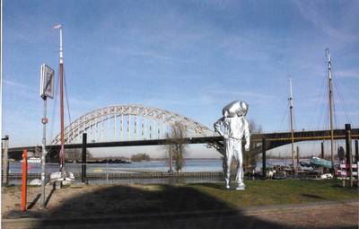 Benefiet moet oer-Nijmeegs beeld De Kaaisjouwer snel naar Waalkade krijgen