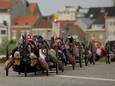 Beeld te illustratie: Para-cycling in Oostende.