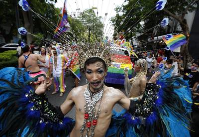 Eerste Pride-optocht in Bangkok gehouden sinds 2006