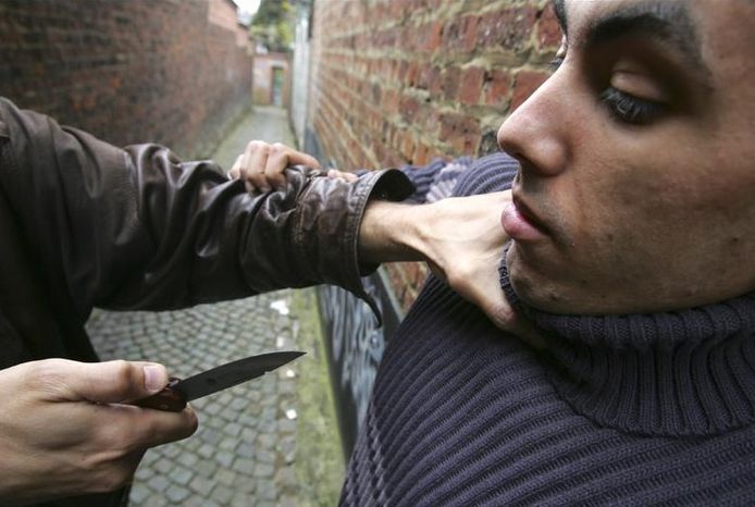 Photo d'illustration (vol et menace avec un couteau)