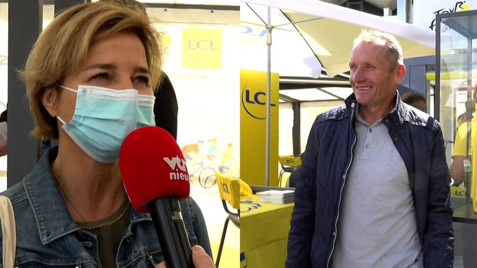 Mama Corinne Poulidor en papa Adrie van der Poel trots op hun zoon