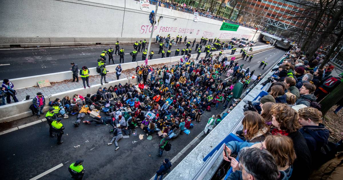 Beelden van pro-Russische nepbetogers bij A12-blokkade zorgen voor verbazing: ‘Wisten hier niks van’