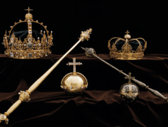 Dieven stelen eeuwenoude Zweedse ‘kroonjuwelen’