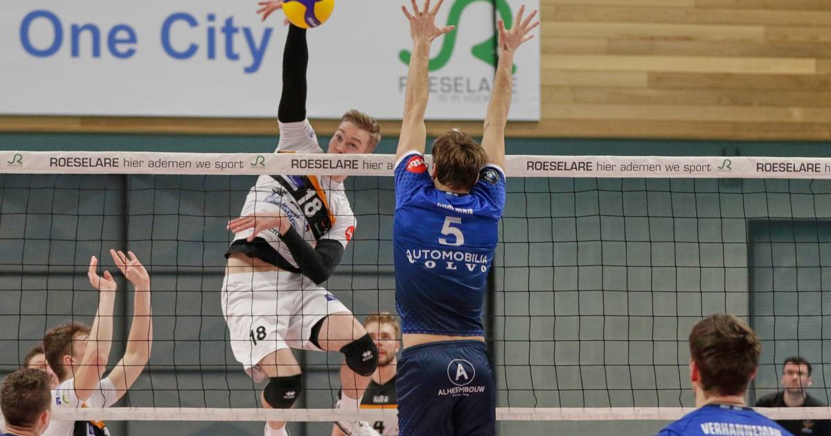 Alex Saaremaa en Lindemans Aalst bieden twee sets weerwerk aan Roeselare: “Dit vertrouwen voor de rest van de play-offs” | Volleybal > Lotto Volley |