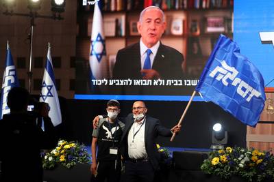 Israëlische premier Netanyahu wint verkiezingen nipt