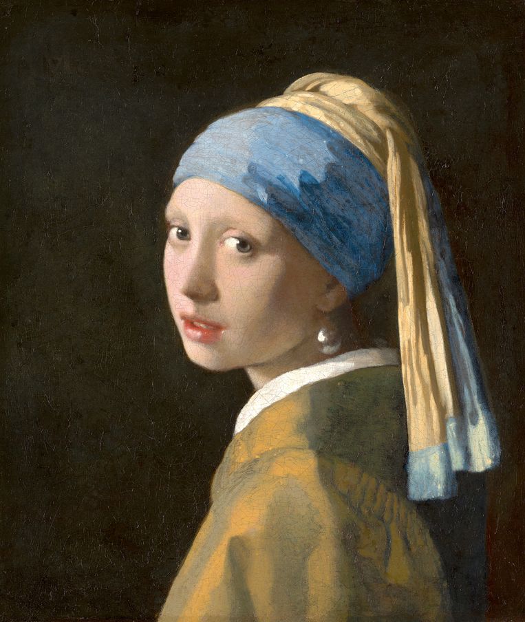 Het Meisje met de parel van Johannes Vermeer uit 1665. Beeld Mauritshuis, Den Haag.