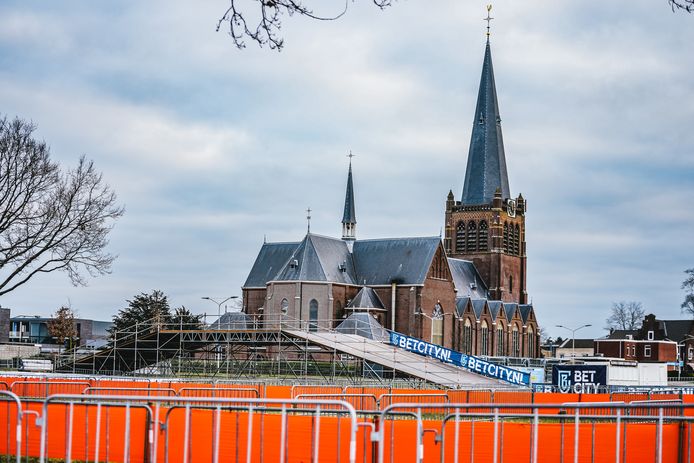 Het WK-parkoers in Hoogerheide.