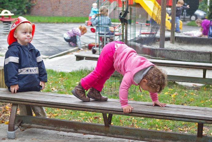 Een kinderdagverblijf in Haarlem, foto ter illustratie