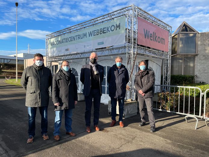 Vaccinatiecentrum Webbekom.