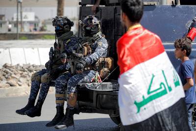 Zeven gewonden nadat raketten inslaan in Groene Zone van Bagdad
