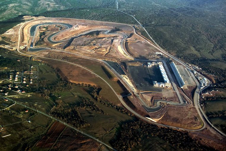 Circuit Intercity Istanbul Park, ontworpen door Hermann Tilke. Beeld Hollandse Hoogte / AFP