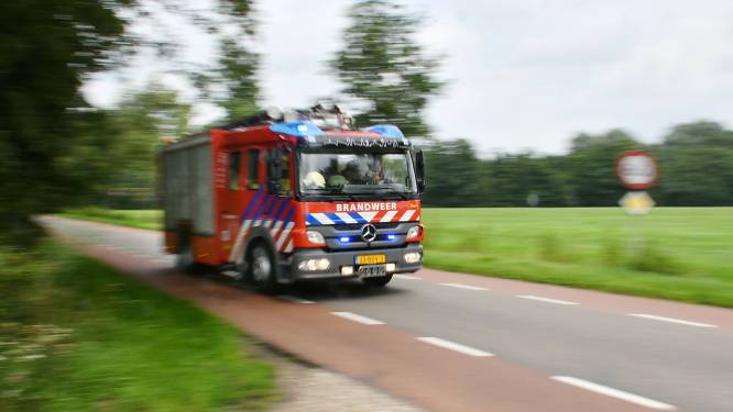 Chalet in Soerendonk volledig uitgebrand 
