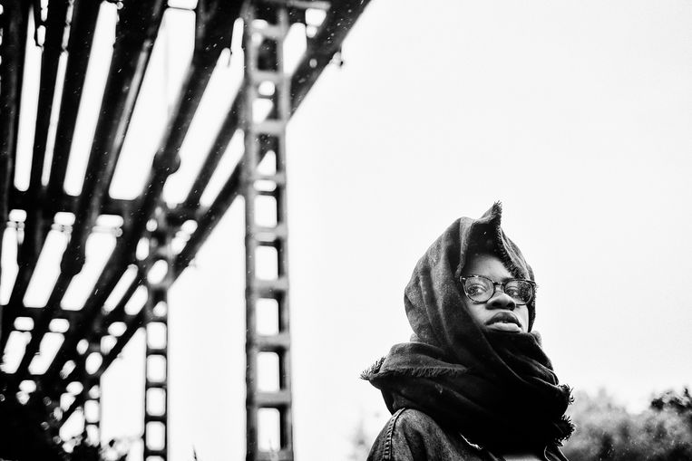 Coely, het Antwerpse rapwonder dat al mocht openen voor Kendrick Lamar en Nas. Beeld Wouter Van Vooren