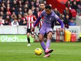 Invaller Cody Gakpo maakt vierde goal van Liverpool tegen Brentford