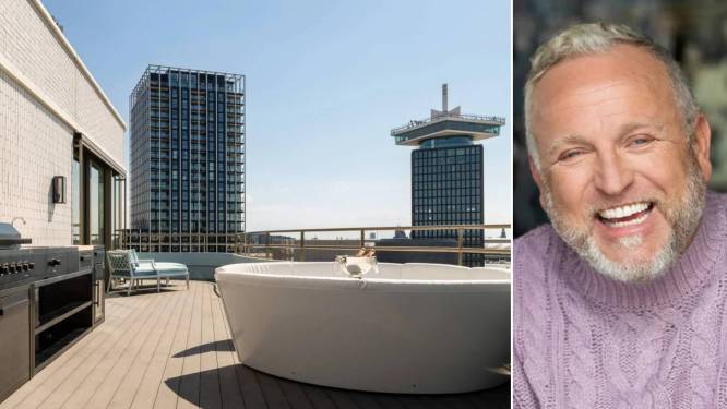 Zanger Gordon (54) woont in een luxueus penthouse mét privélift: ‘Uitzicht is fantastisch’ 