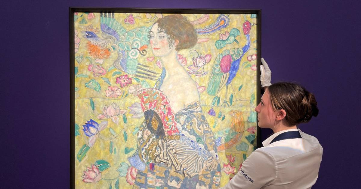 A Gustav Klimt painting sets an absolute record at auction in Europe |  outside