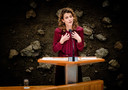 Sophie Hermans (VVD) tijdens de eerste dag van de Algemene Politieke Beschouwingen, het debat na de Troonrede op Prinsjesdag.