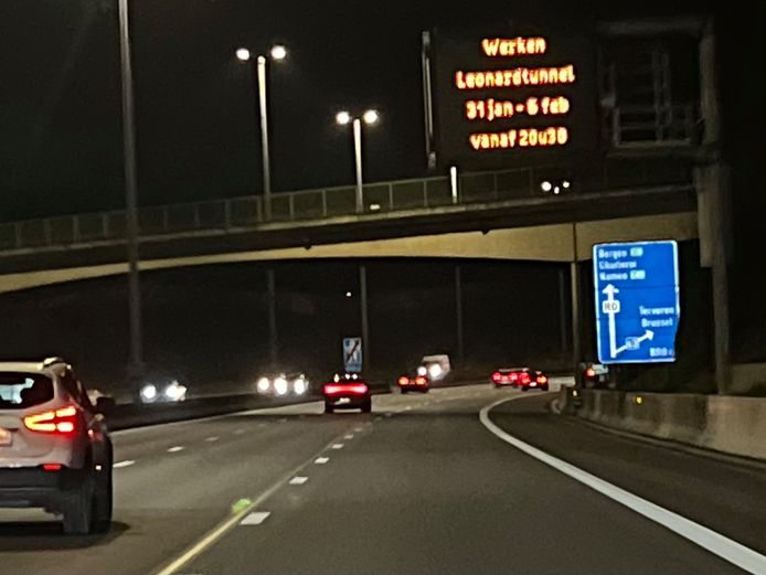 Werken Leonard tunnel