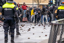 Chaos door zware rellen Eindhoven na anti lockdown demonstraties
