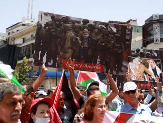 Palestijnen protesteren tegen Israëlische annexatie