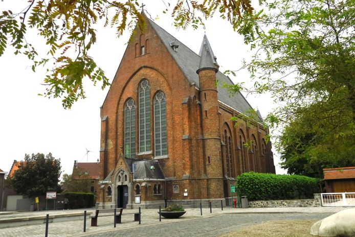 De kerk van Balgerhoeke.