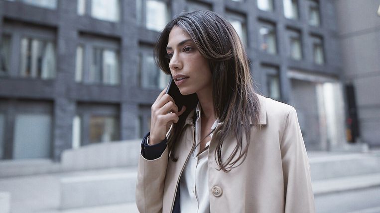 Evin Ahmad speelt het hoofdpersonage Leya in de Zweedse serie ‘Snabba Cash’.  Beeld RV