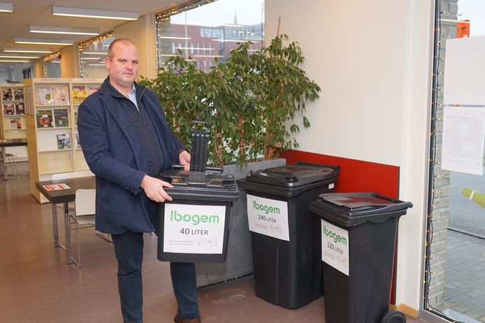 Voorzitter Jens De Wael is tevreden met het bereikte resultaat want Ibogem haalt nu de opgelegde norm van OVAM.