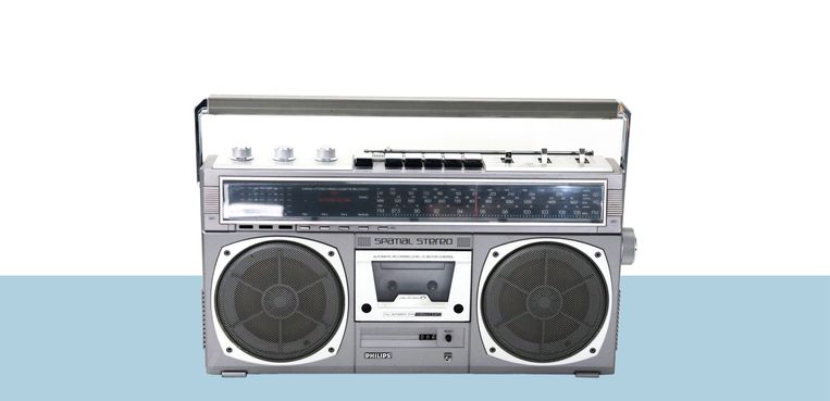 SITE Philips apparaten door de jaren heen cassette deck Beeld 