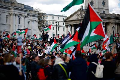 Des miliers de personnes à Londres pour réclamer un cessez-le-feu à Gaza